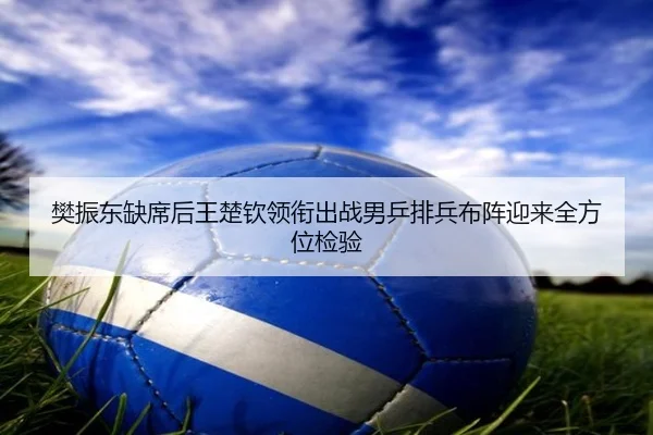 樊振东缺席后王楚钦领衔出战男乒排兵布阵迎来全方位检验